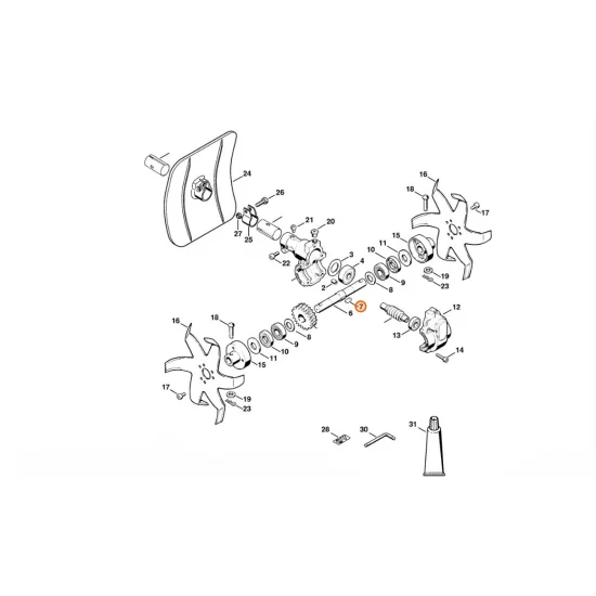 STIHL  Wpust 5x5x16 9470 435 1370